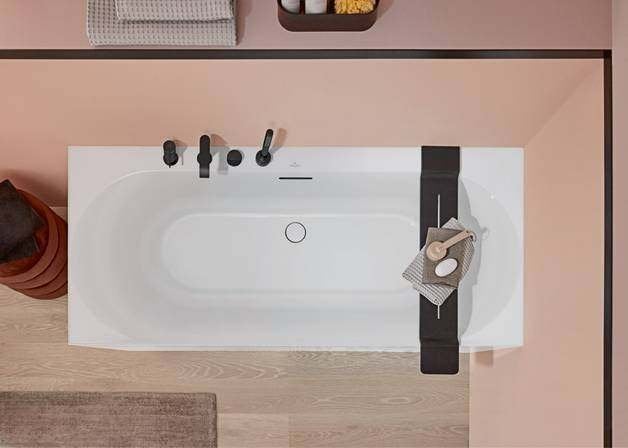 Villeroy & Boch Loop & Friends ligbad 180x80 cm, Ophalen, Nieuw, Minder dan 100 cm, 50 tot 75 cm