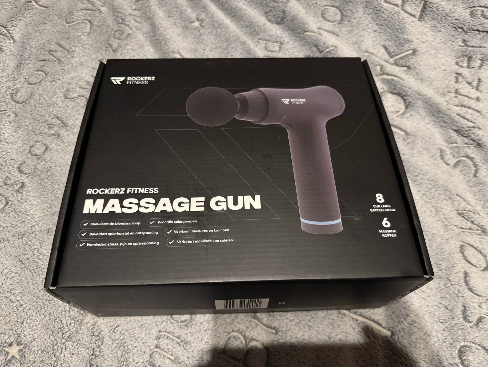 Rockerz Fitness Massage Gun - Nieuw in doos, Ophalen of Verzenden, Nieuw, Apparaat