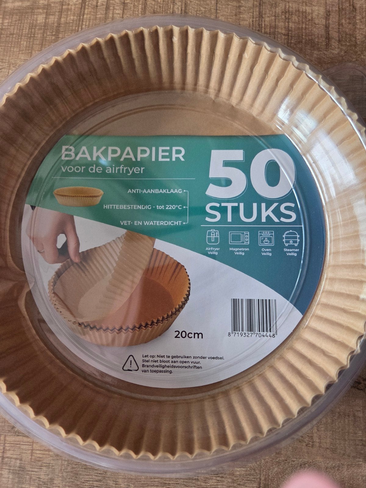 Bakpapier voor Airfryer, Ophalen, Nieuw