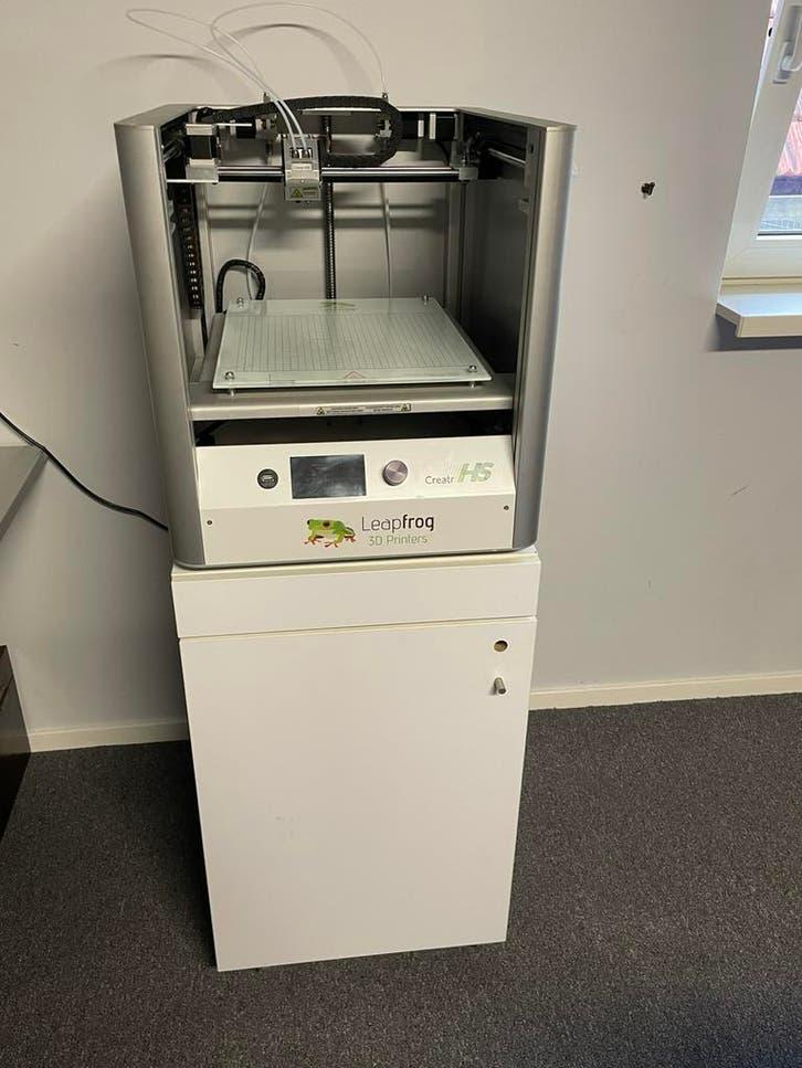 Leapfrog Creatr HS 3D-printer. Dual extruder. Incl. Kast., Computers en Software, 3D Printers, Ophalen, Ingebouwde Wi-Fi, Zo goed als nieuw