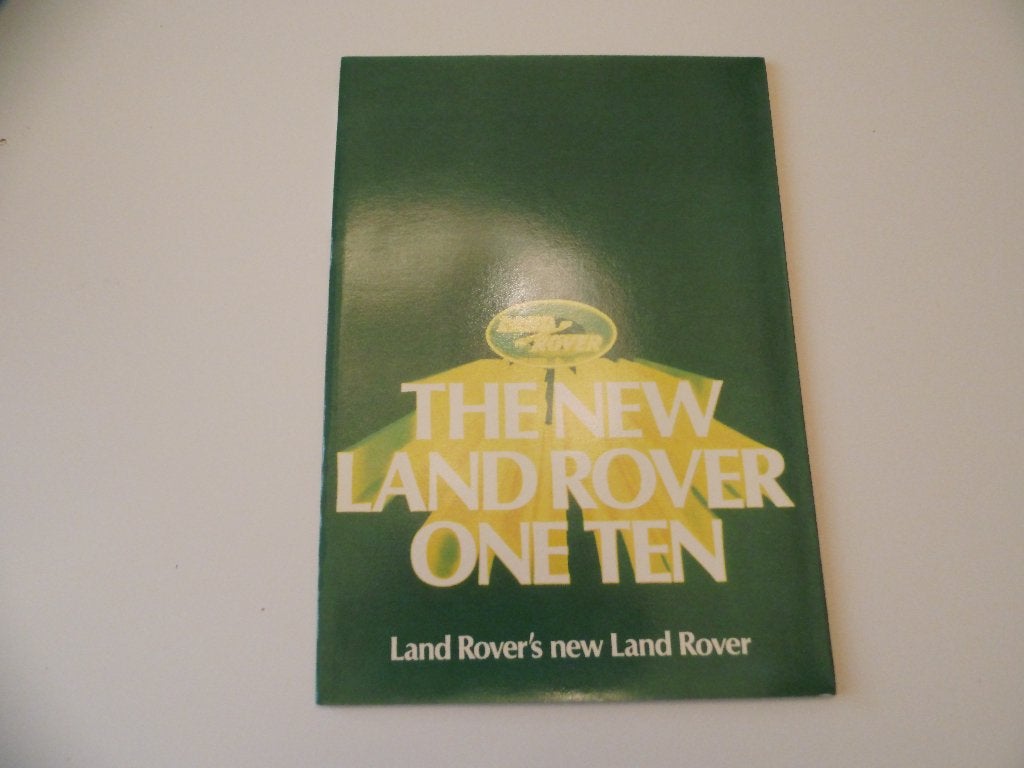 Land Rover One Ten 1982, Verzenden, Zo goed als nieuw, Overige merken