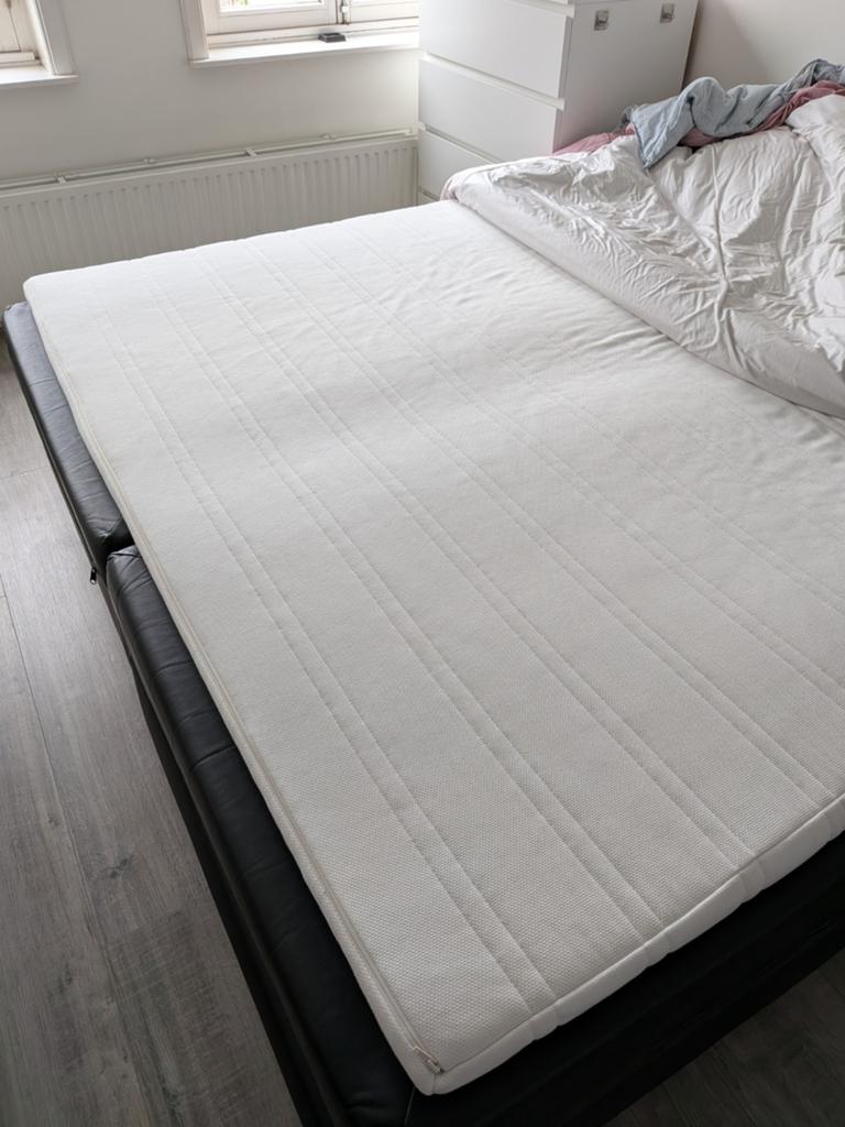 IKEA TUDDAL Matras topper 180x200 cm, Ophalen, Zo goed als nieuw, Tweepersoons, 140 cm