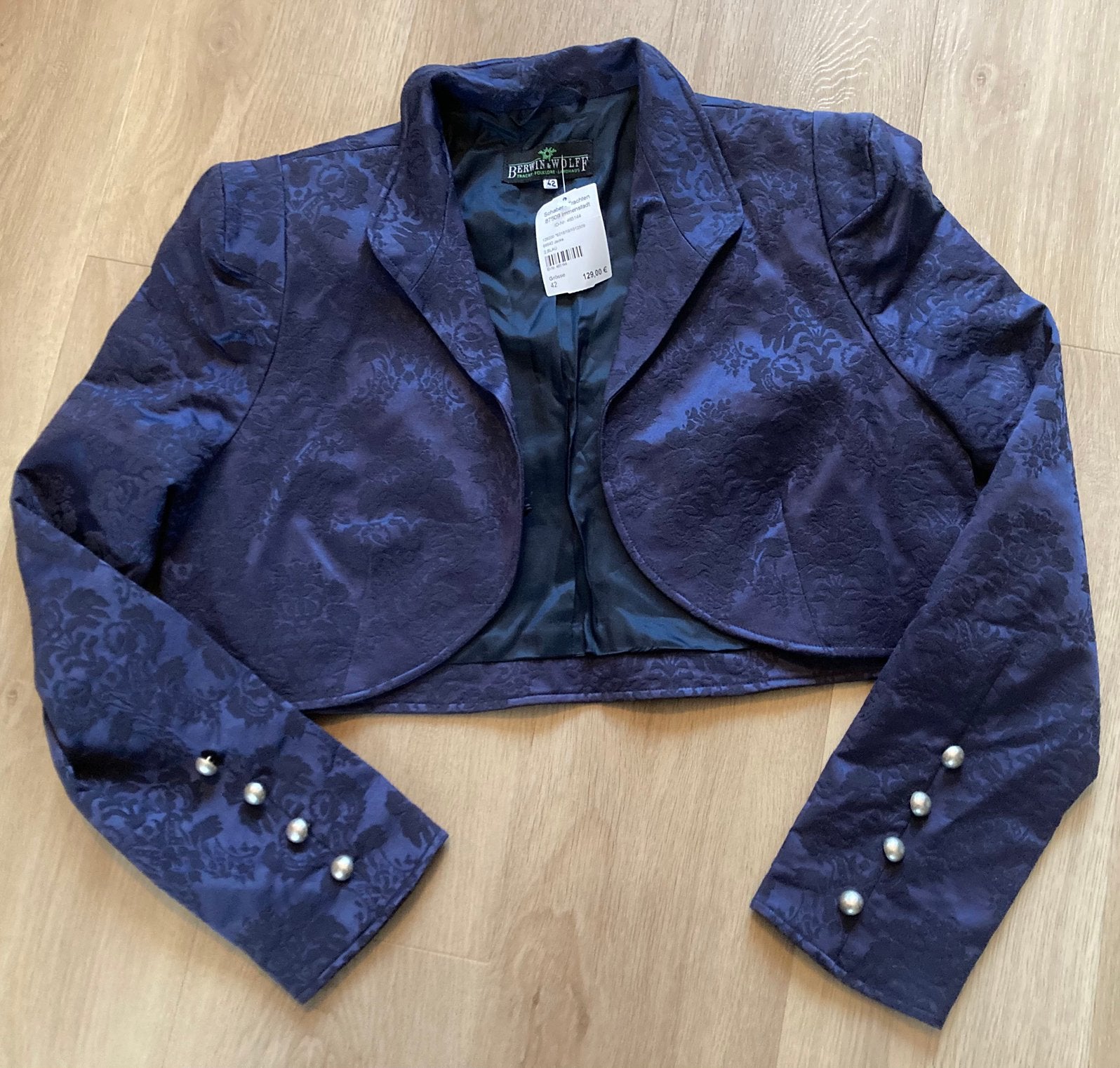Prachtig nieuw jasje Berwin & Wolff maat 42, Blauw, Maat 42/44 (L), Nieuw, Ophalen of Verzenden
