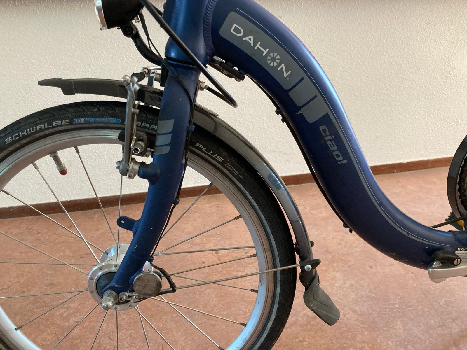 Dahon Ciao! Opvouwbare fiets met 7 versnellingen, Ophalen, Gebruikt, Versnellingen, Totaal opvouwbaar