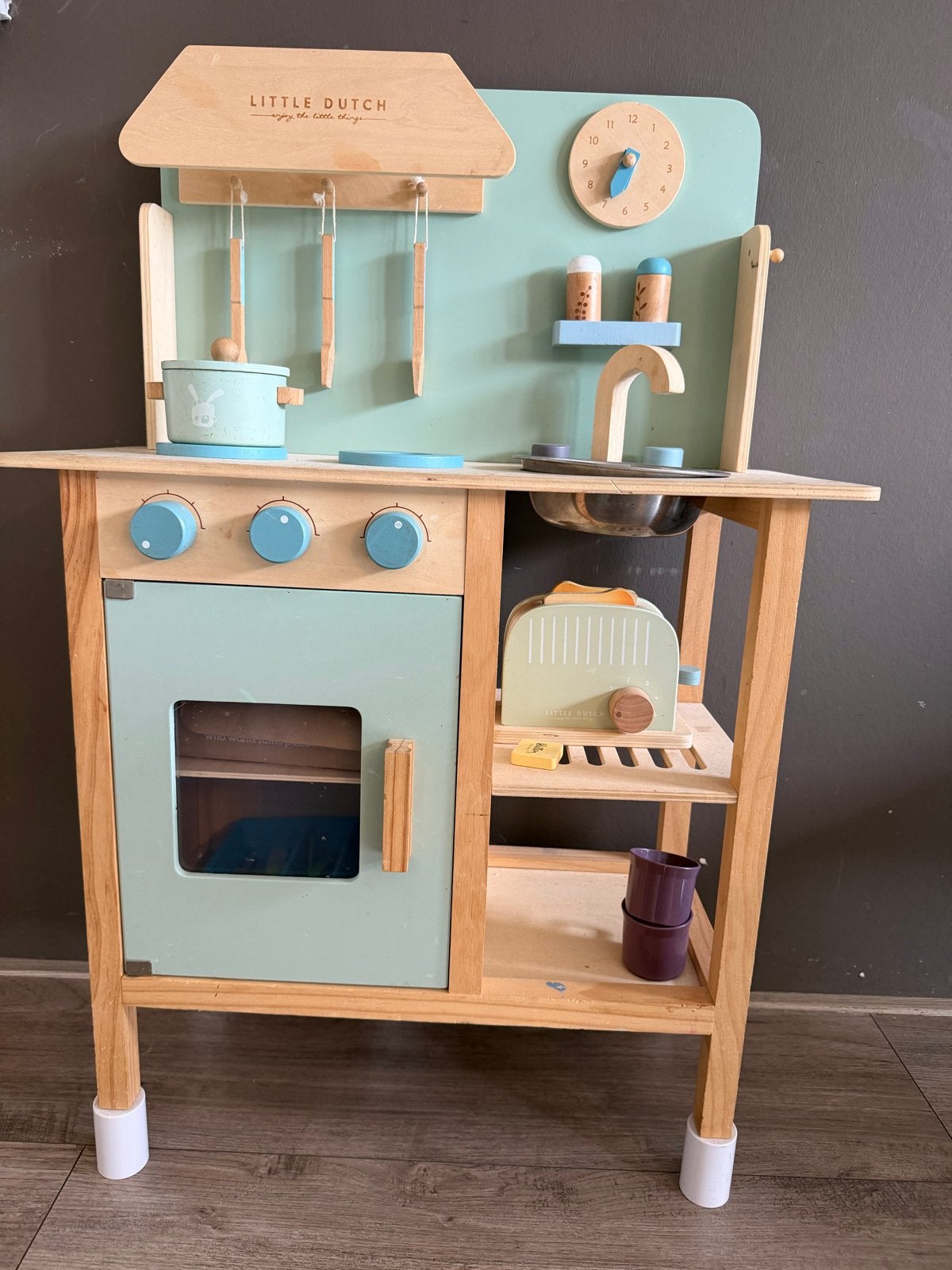 Little Dutch houten speelkeuken met accessoires, Ophalen, Gebruikt, Hout, Speelkeuken