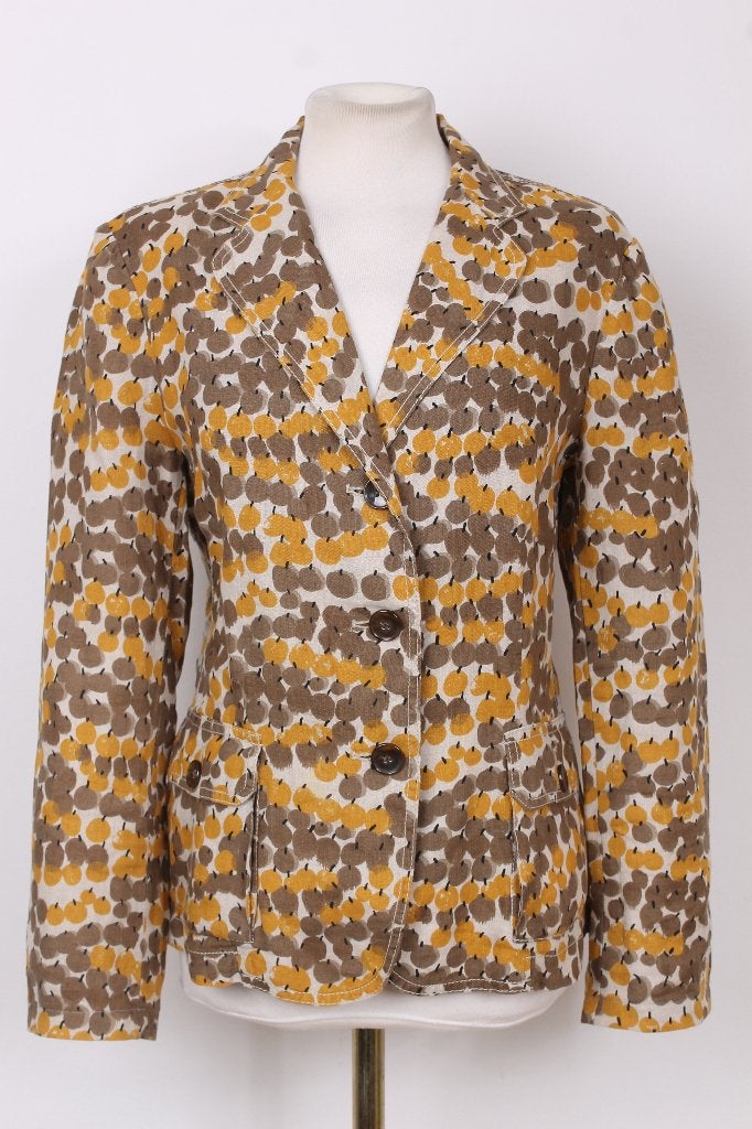 Zomer! Linnen jasje van MAX MARA maat 40, Maat 38/40 (M), Meerkleurig, Max Mara, Ophalen of Verzenden