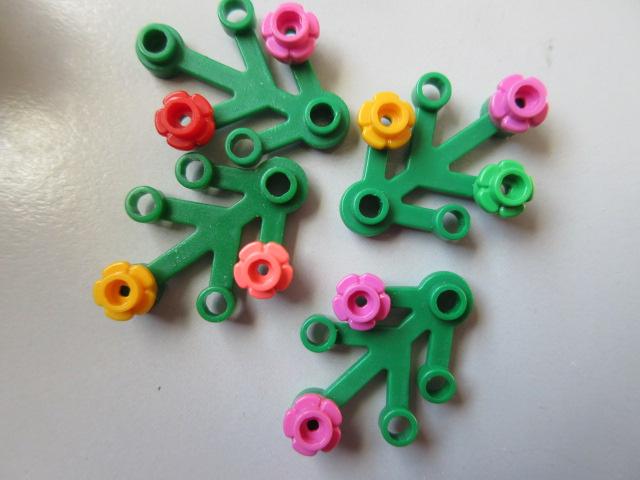 nr. 3143, Blaadjes met bloemetjes., Ophalen of Verzenden, Zo goed als nieuw, Complete set, Lego