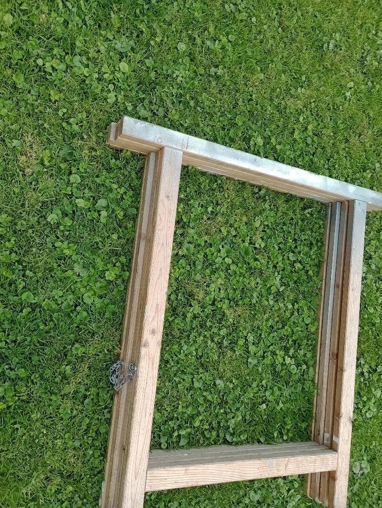Houten schragen, opvouwbaar, gebruikt  Houten Bokjes, Ophalen, Gebruikt, Trap, Opvouwbaar of Inschuifbaar