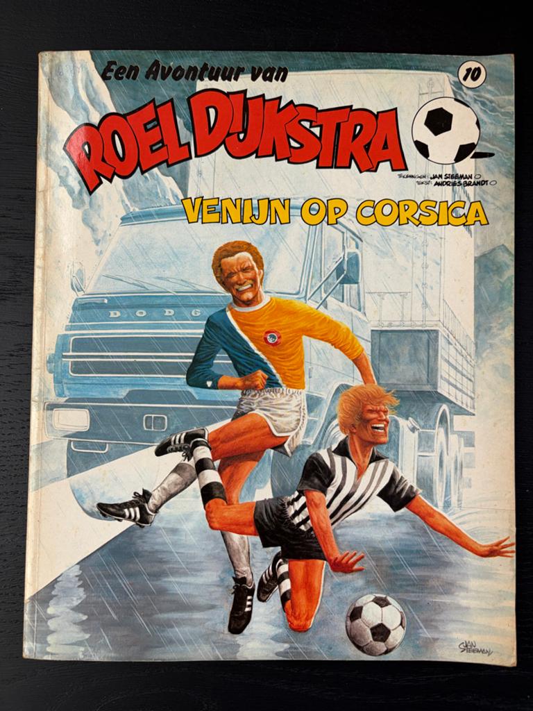 Roel Dijkstra - Venijn op Corsica - Stripboek, Eén stripboek, Ophalen of Verzenden, Gelezen