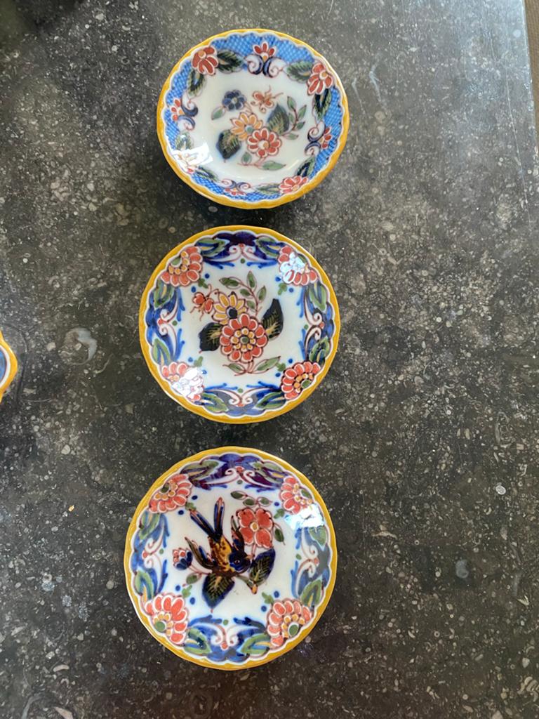 3 Originele Makkummer bordjes - Helemaal heel, Antiek en Kunst, Ophalen of Verzenden