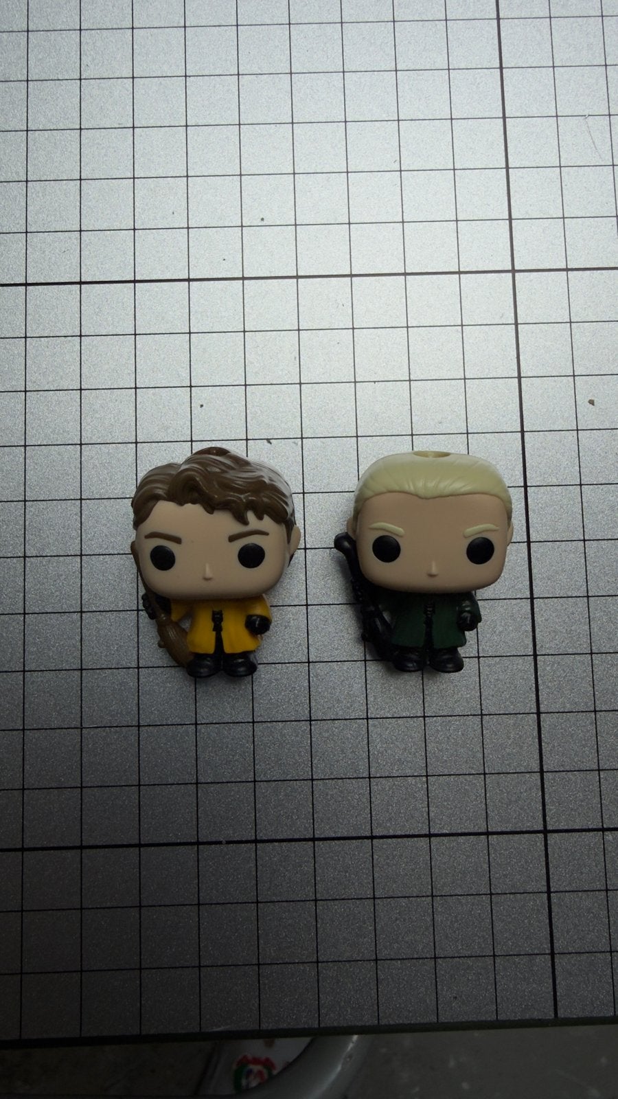 Mini funko Pop Harry Potter en Draco Malfidus figuren, Ophalen of Verzenden, Gebruikt