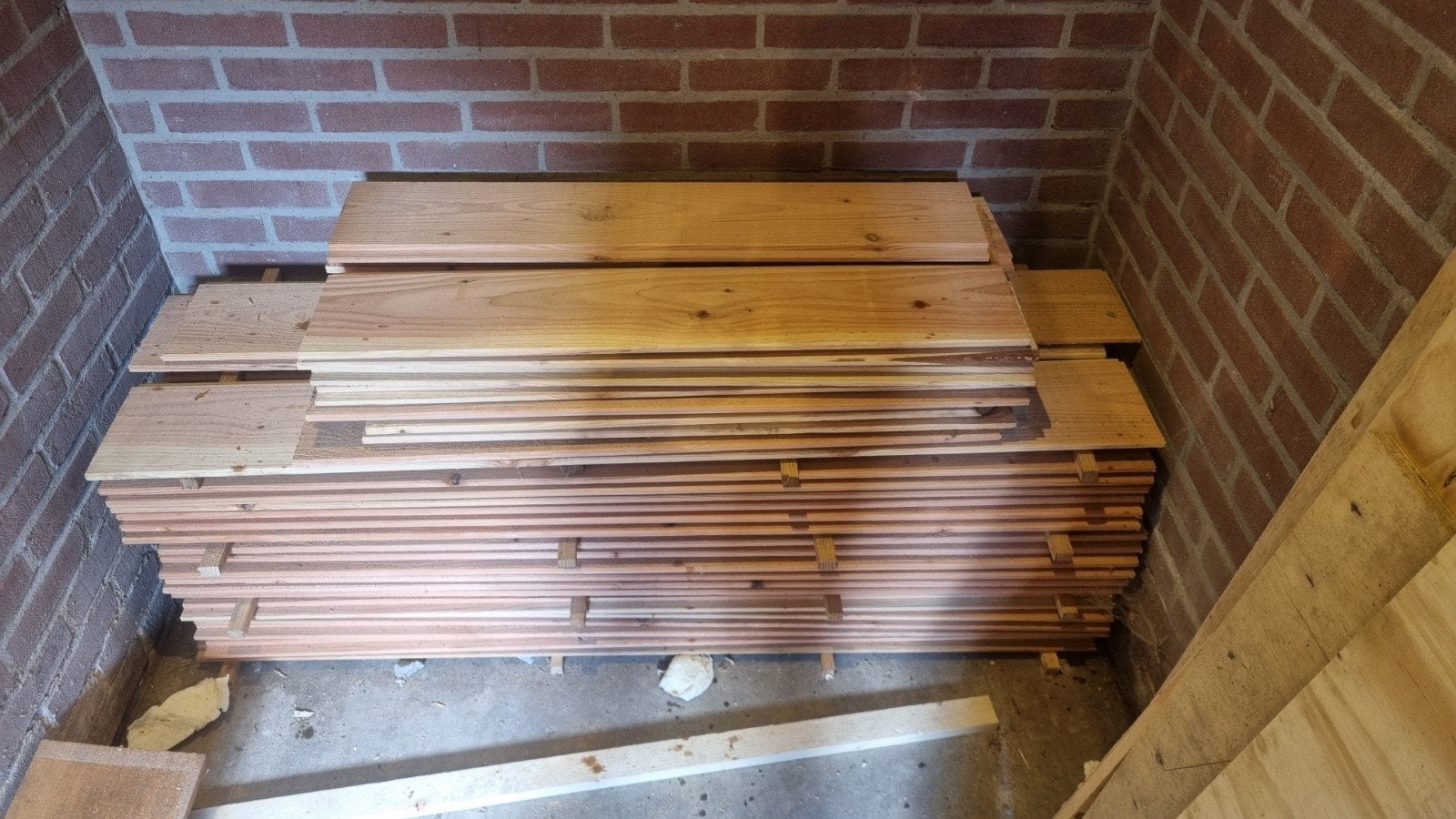 douglas hout., Doe-het-zelf en Verbouw, Hout en Planken, Ophalen, Minder dan 25 mm, Plank, Minder dan 200 cm