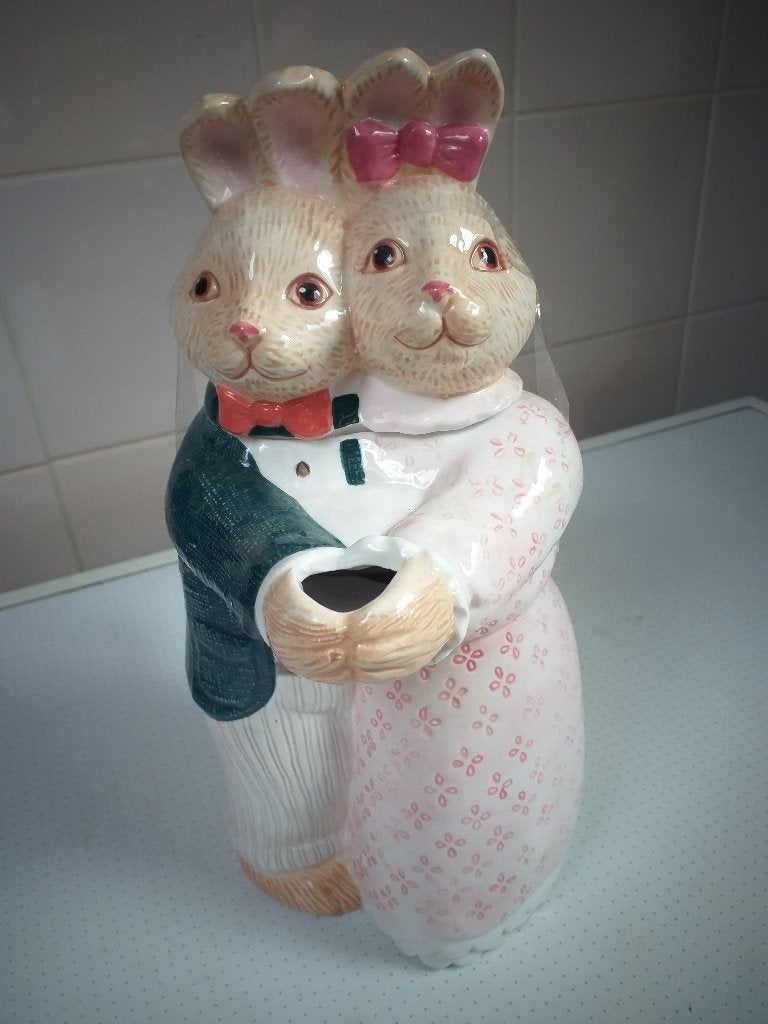 Konijnen theepot., Ophalen of Verzenden, Zo goed als nieuw, Overige stijlen, Overige typen