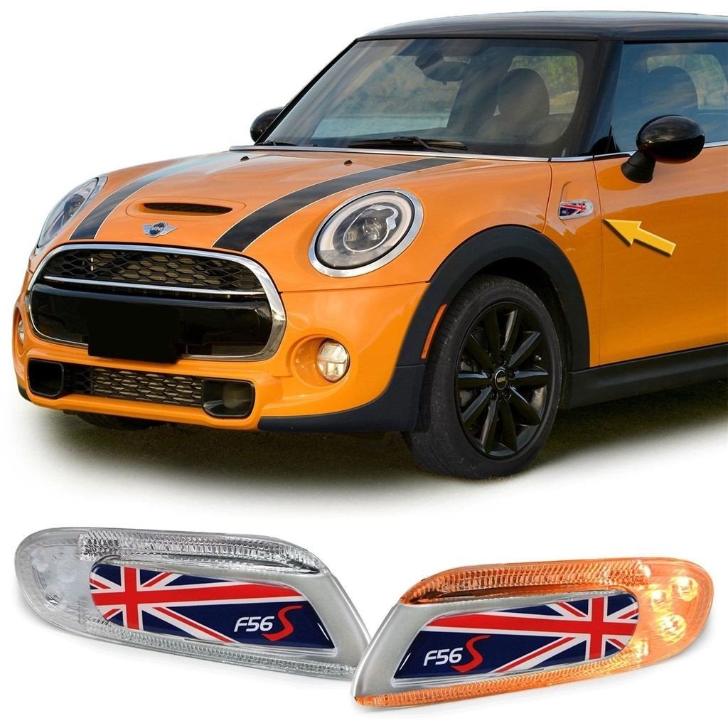 LED knipperlichten Union Jack Mini F55 F56 F57 [2014-2021], Verzenden, Automotive Parts, A.parts@hotmail.nl, Trasmolenlaan 12 3447 GZ Woerden
