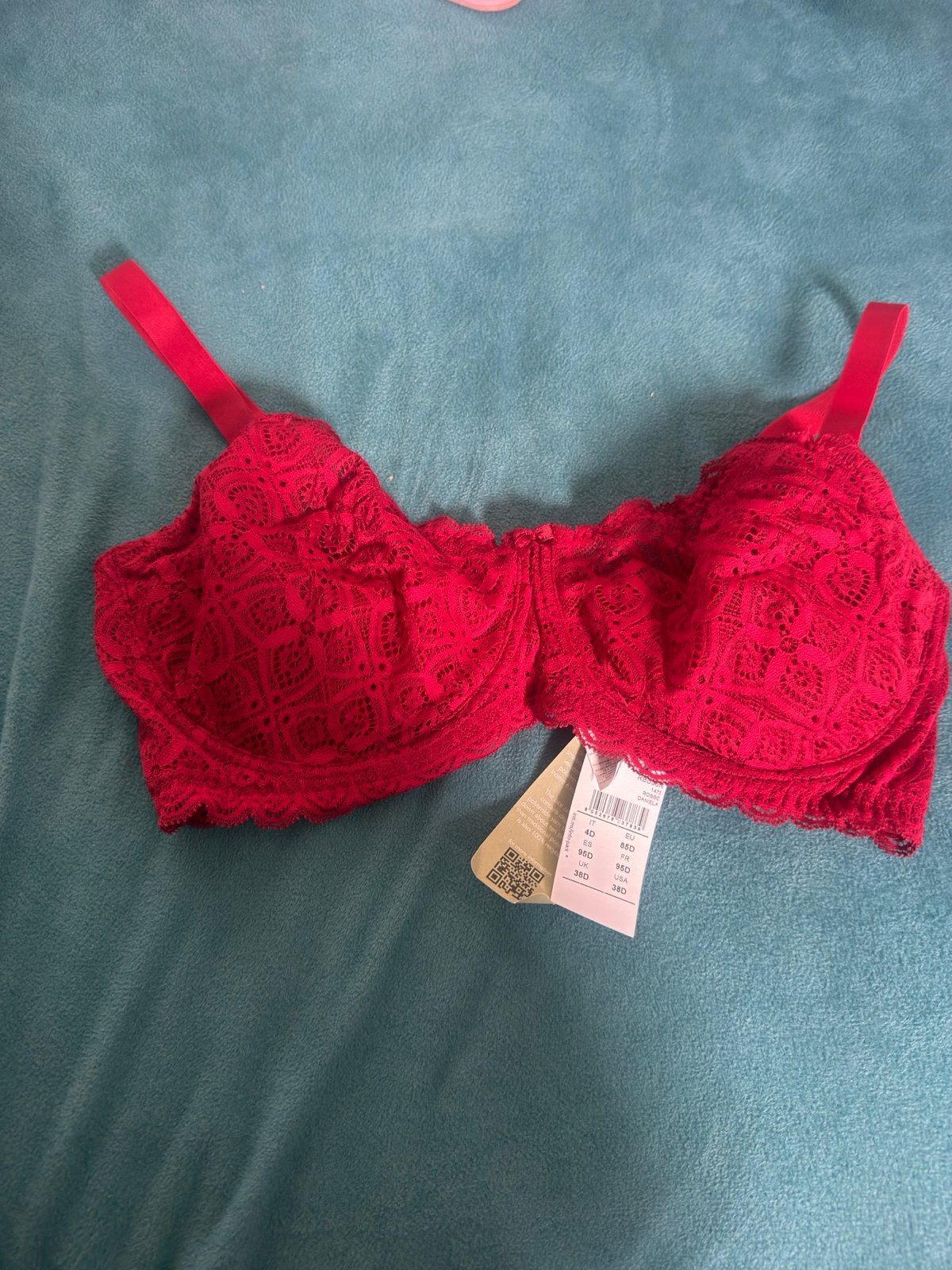 3 nieuwe beha's: Intimissimi rood 85D en 2 witte XL, Kleding | Dames, Ophalen of Verzenden, Wit, BH