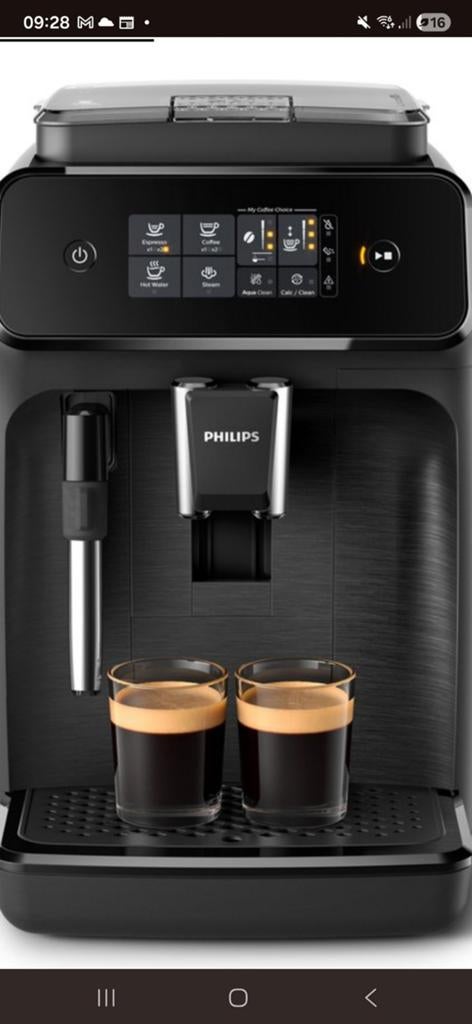 Philips koffie en espressomachine, Ophalen of Verzenden, Zo goed als nieuw, Espresso apparaat