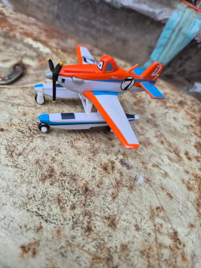 Disney Planes Dusty Crophopper speelgoedvliegtuig, Ophalen of Verzenden, Gebruikt