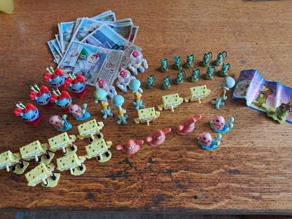 ferrero serie  alles in 1 koop heel veel sponge bob 19,50, Ophalen of Verzenden, Zo goed als nieuw