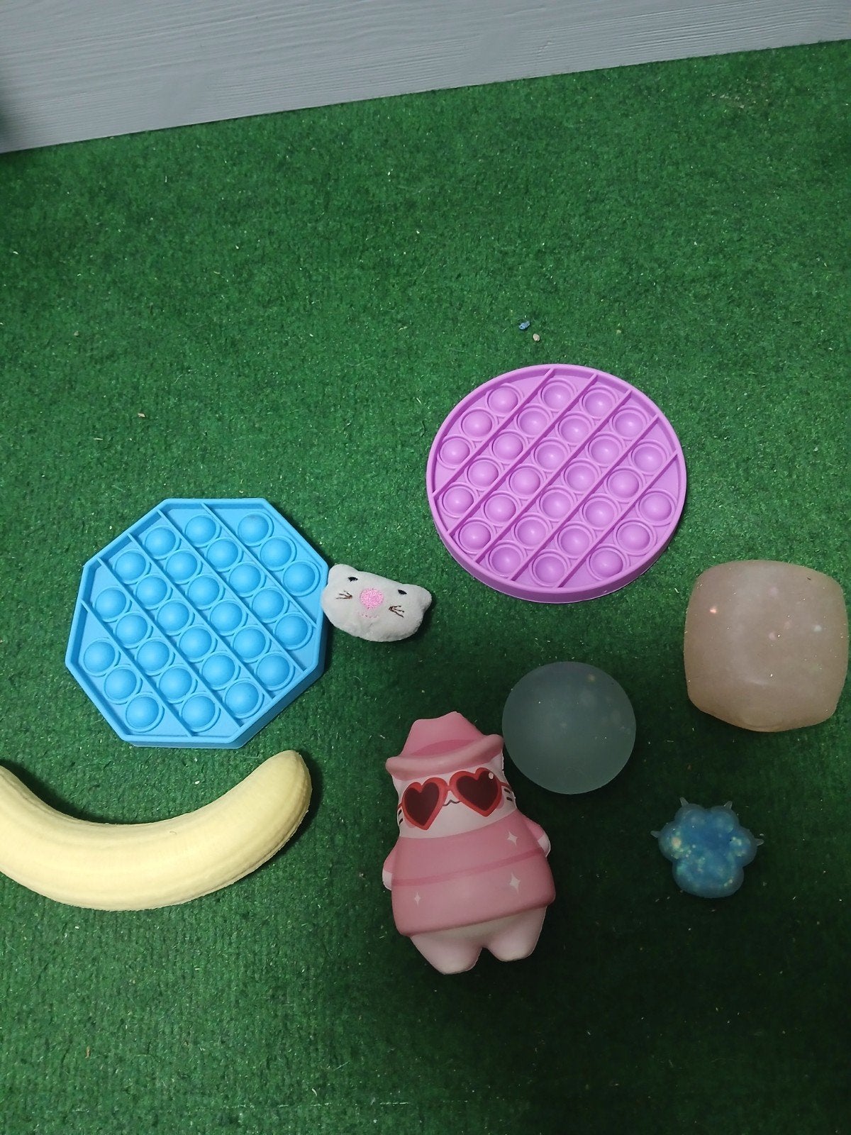 Leuke Squishy en Pop-it Set - Stressvermindering Speelgoed, Ophalen, Gebruikt, Jongen of Meisje