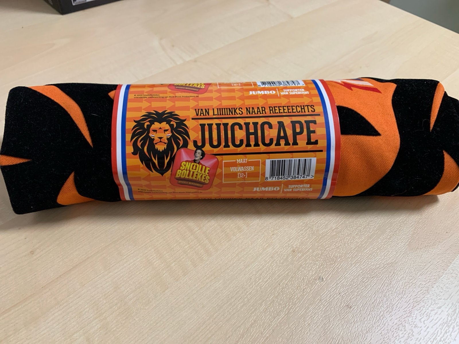Juichcape snolle bollekes, Maat XL, Ophalen, Nieuw, Overige typen