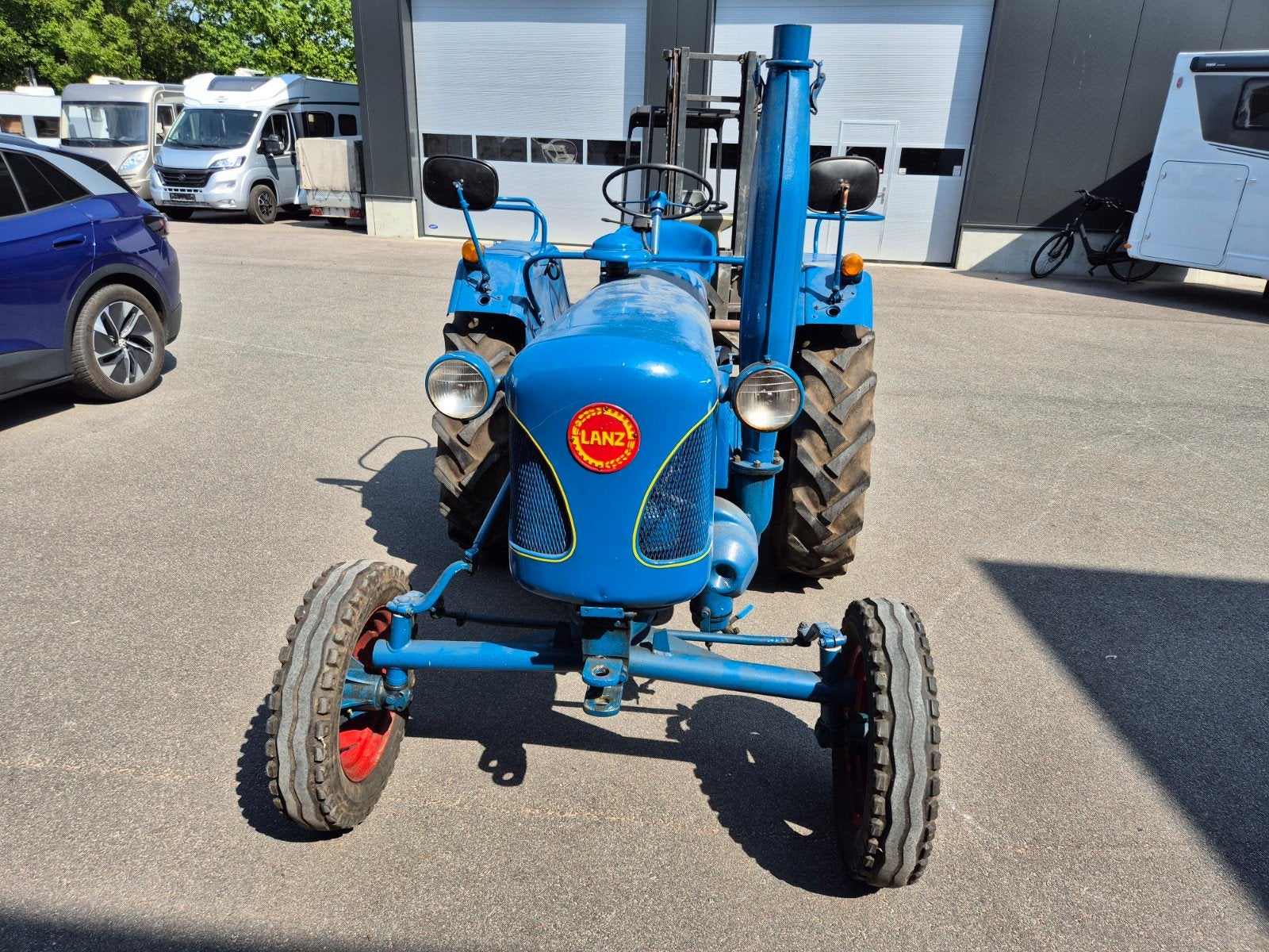 Lanz bulldog d1616 uit 1955, Zakelijke goederen, Meer dan 10000, Oldtimer, Tot 80 Pk, Ophalen
