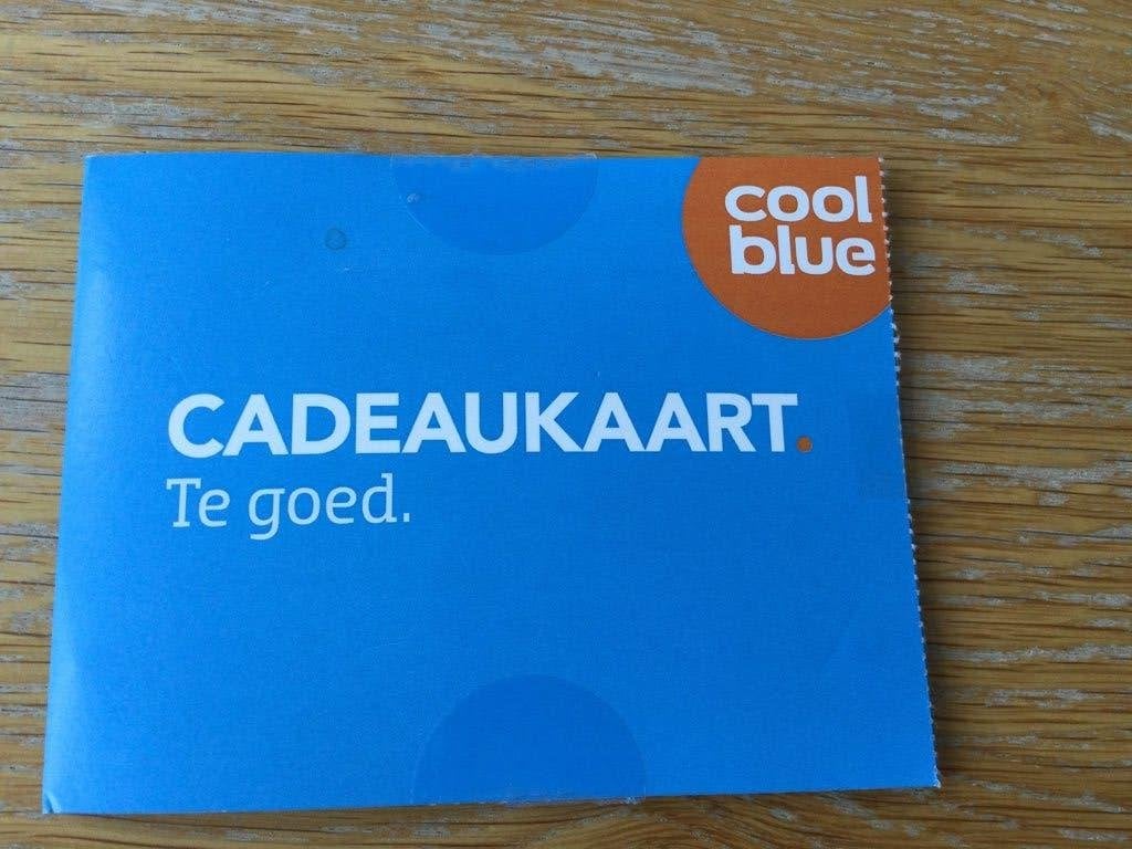 Cool Blue cadeaukaart, Eén persoon, Cadeaubon
