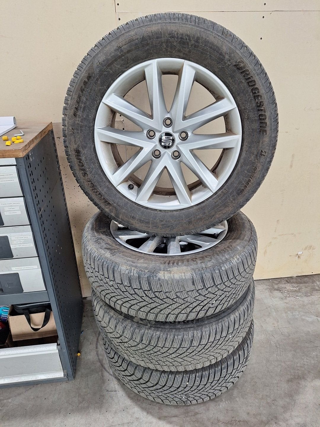 Seat Tarraco Winterset 17 Inch Origineel, Ophalen, -, -, Banden en Velgen