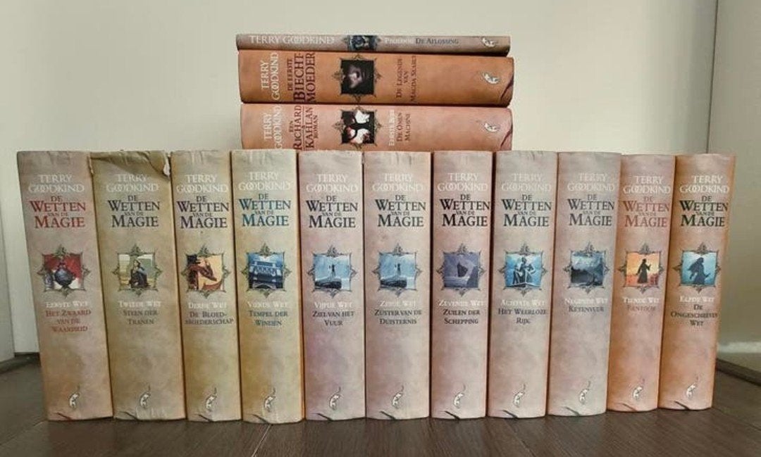 Complete serie De Wetten van de Magie - Terry Goodkind, Ophalen