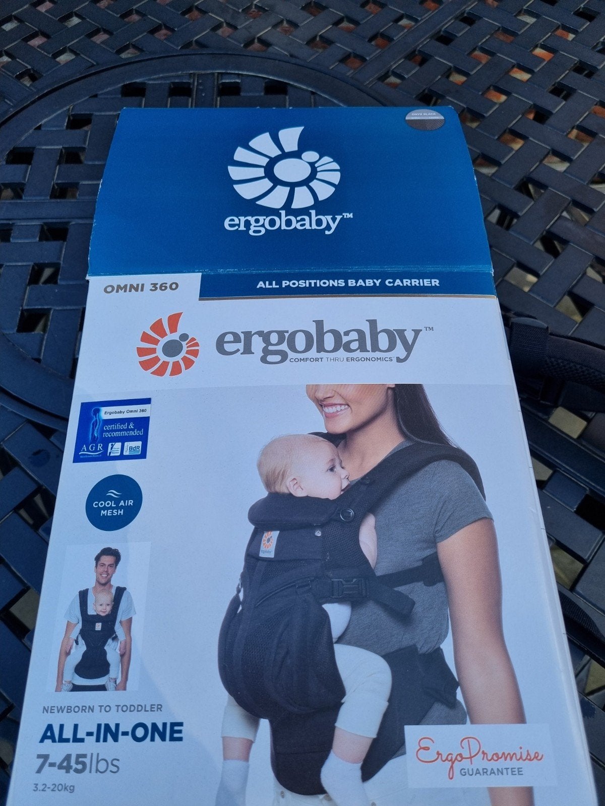 Ergobaby omni 360 draagzak, Kinderen en Baby's, Babydragers en Draagdoeken, Zo goed als nieuw, Buik, Rug of Zij, Draagzak, Ophalen