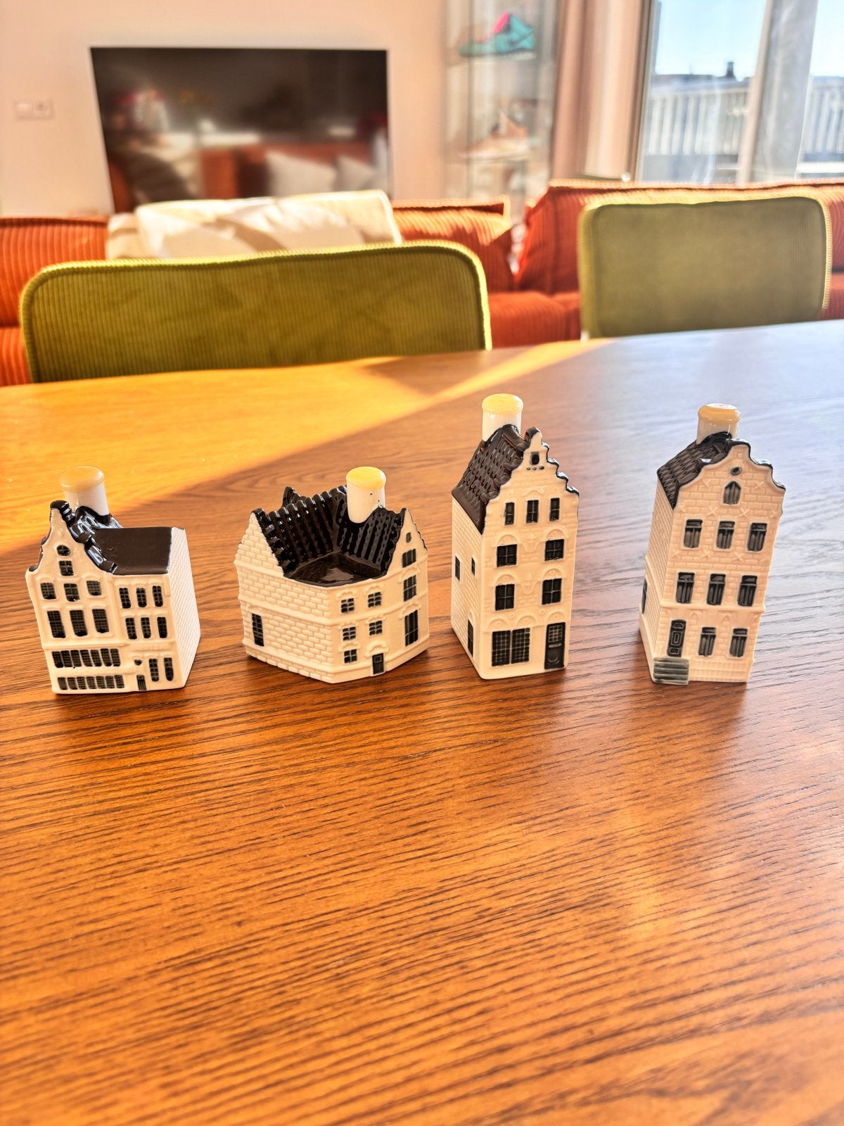 KLM huisjes - Bols - Set van 4, Ophalen, Zo goed als nieuw