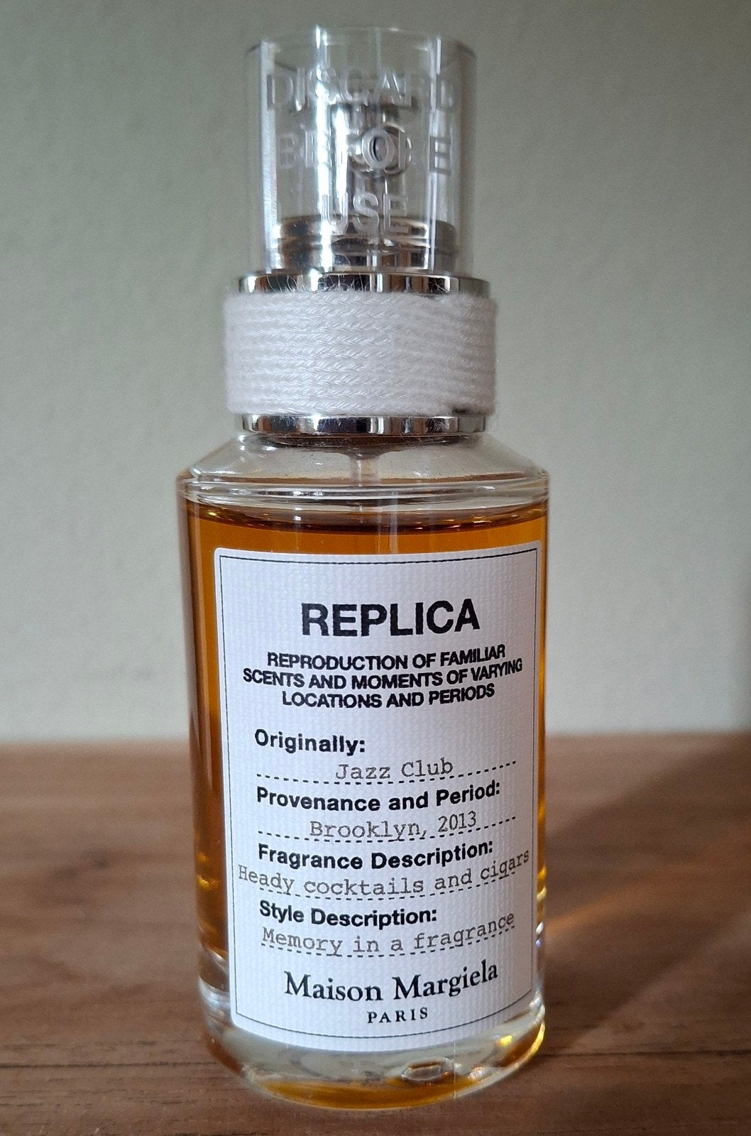 Maison Margiela replica jazz club
eau de Toilette Spray, Ophalen of Verzenden, Nieuw
