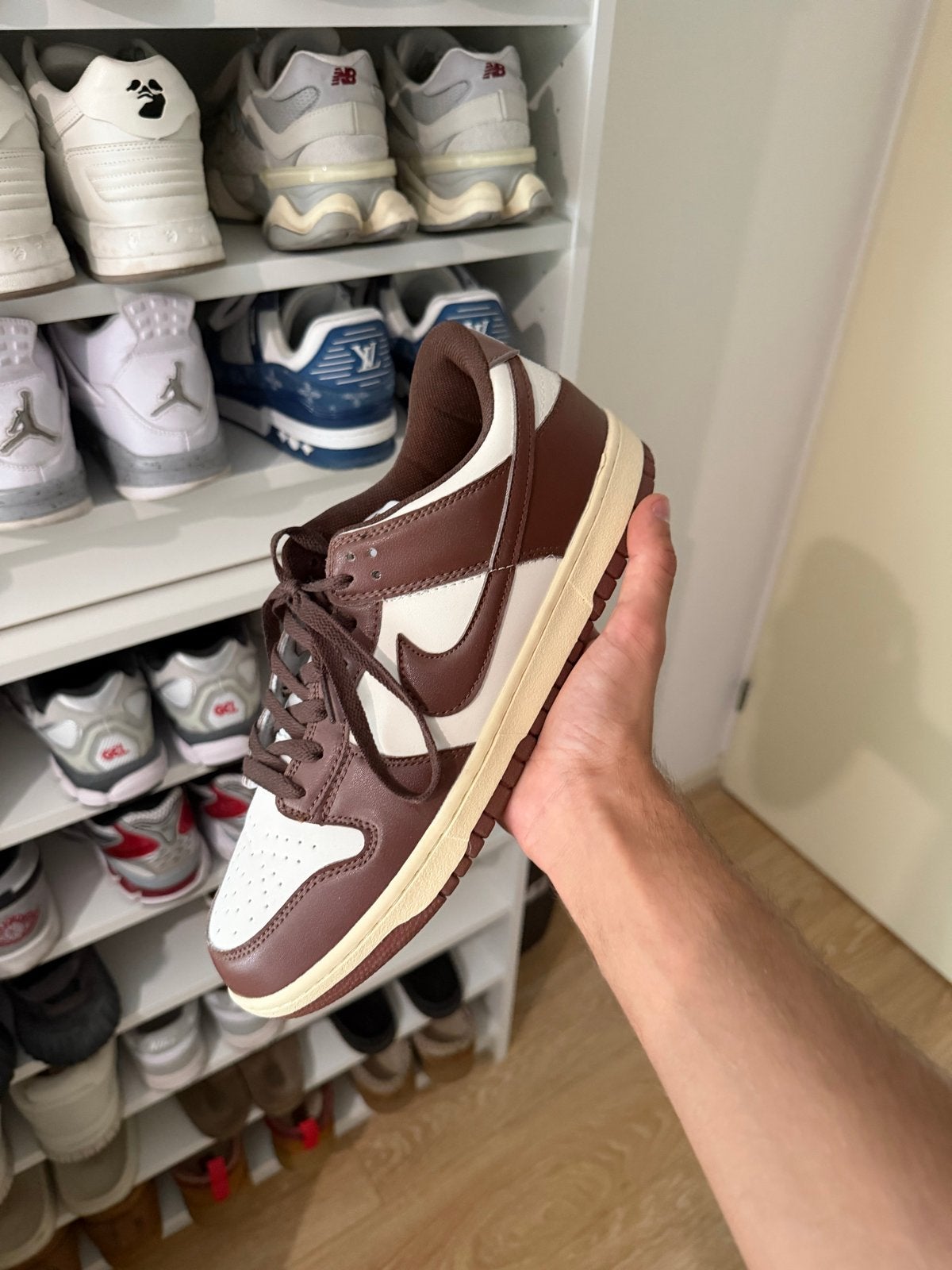 Nike Dunk Low 'Dark Mocha' - Maat 43, Bruin, Verzenden, Nieuw, Sneakers of Gympen