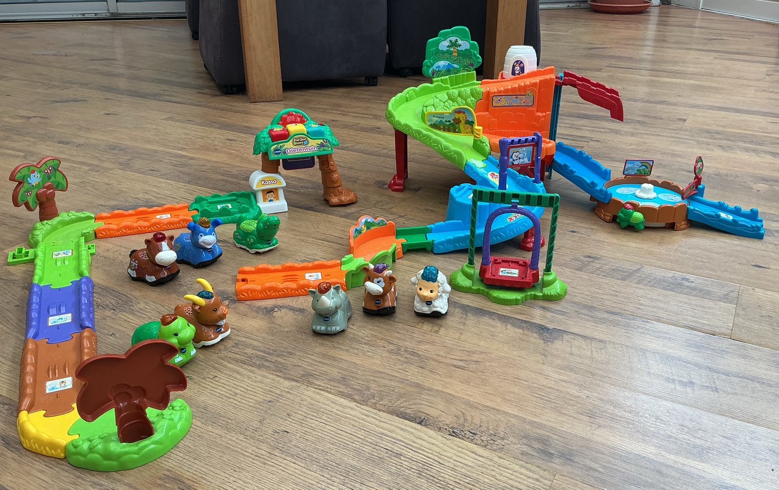 Vtech zoef zoef dierentuin, Kinderen en Baby's, Speelgoed | Vtech, Ophalen, Zo goed als nieuw