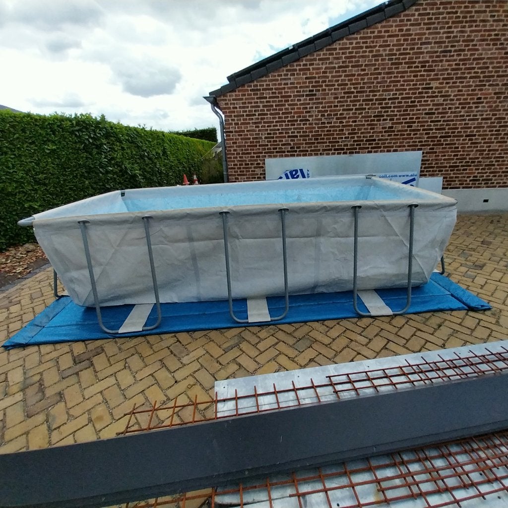 zwembad inclusief toebehoren, Ophalen, Gebruikt, 200 tot 300 cm, 80 tot 120 cm