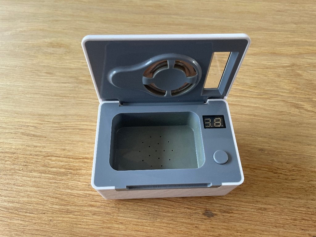 Droogbox voor hoortoestellen, Ophalen of Verzenden, Gebruikt