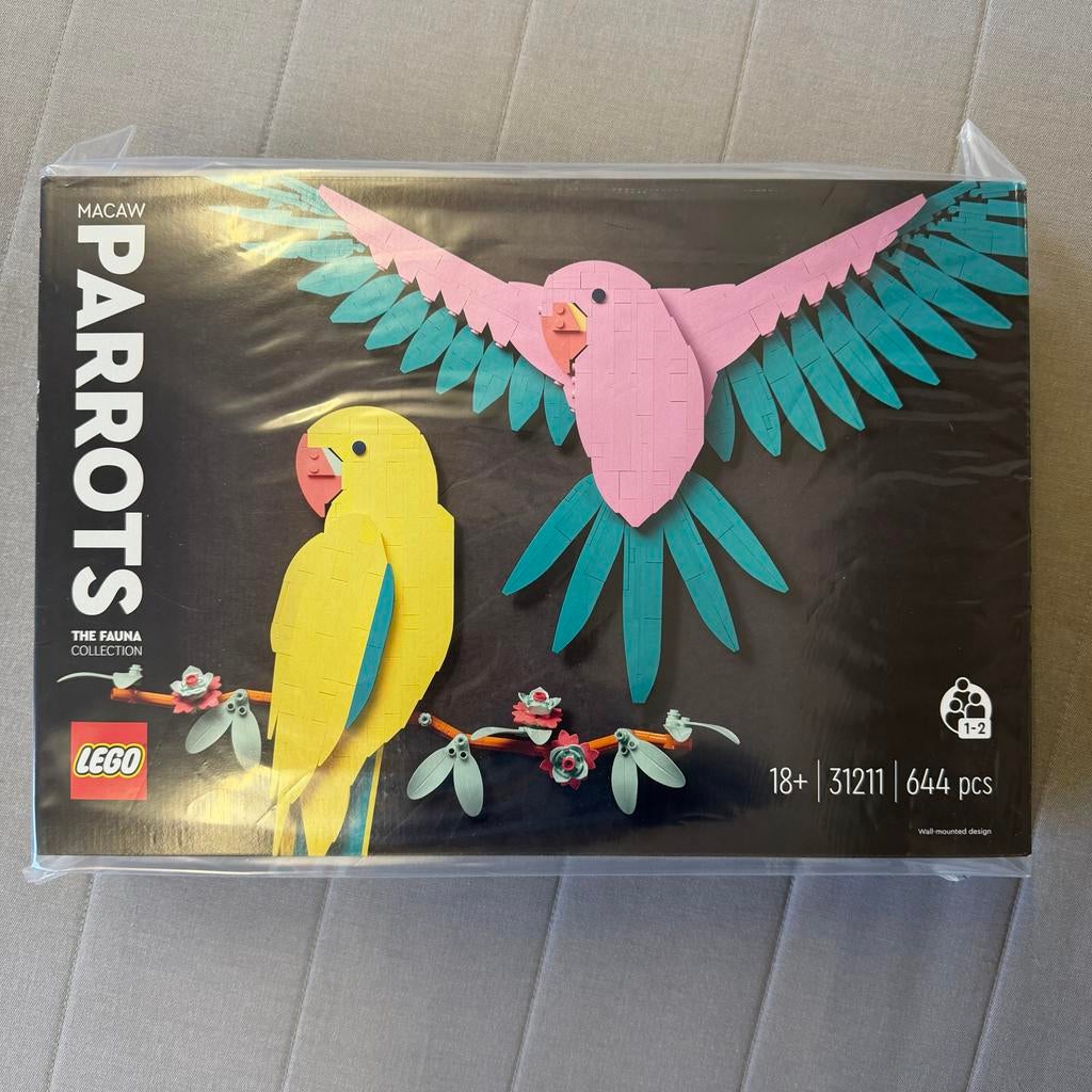Nieuw LEGO Art 31211 The Fauna Collection Macaw Parrots, Lego, Lego, Overige thema's, Lego