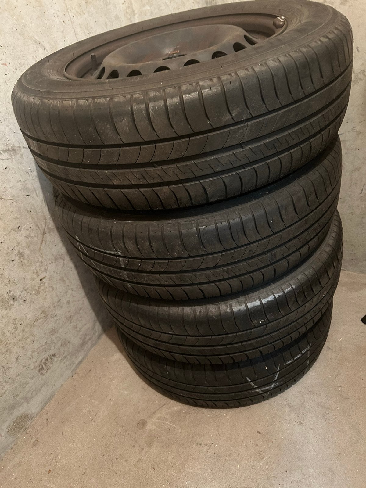 Golf 6 Velgen met Michelin Banden 195/65 R15, Ophalen of Verzenden, Gebruikt