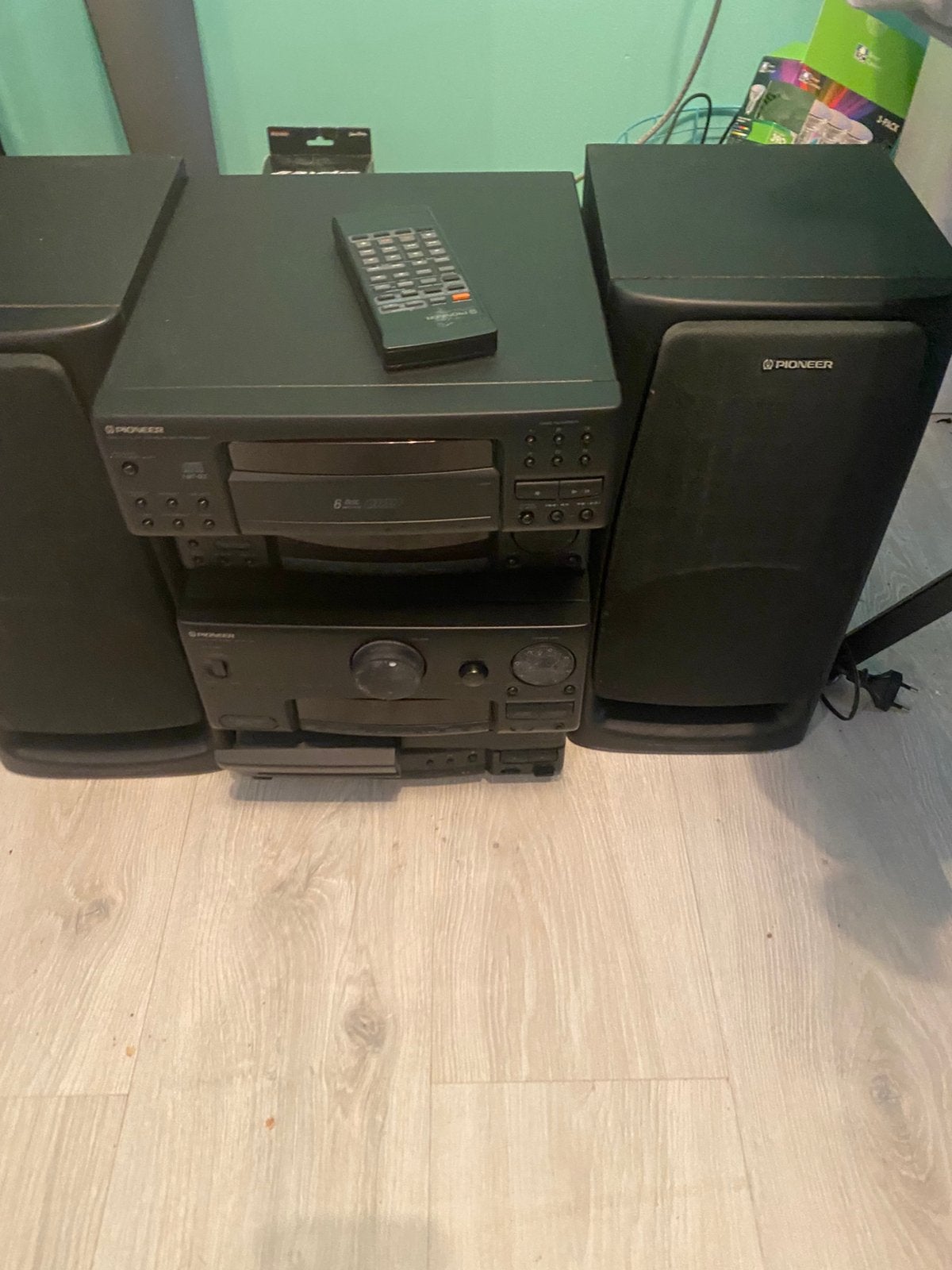 Pioneer Stereoset met CD-speler, Tuner en Cassettedeck, Gebruikt, Cassettedeck, Pioneer, Losse componenten