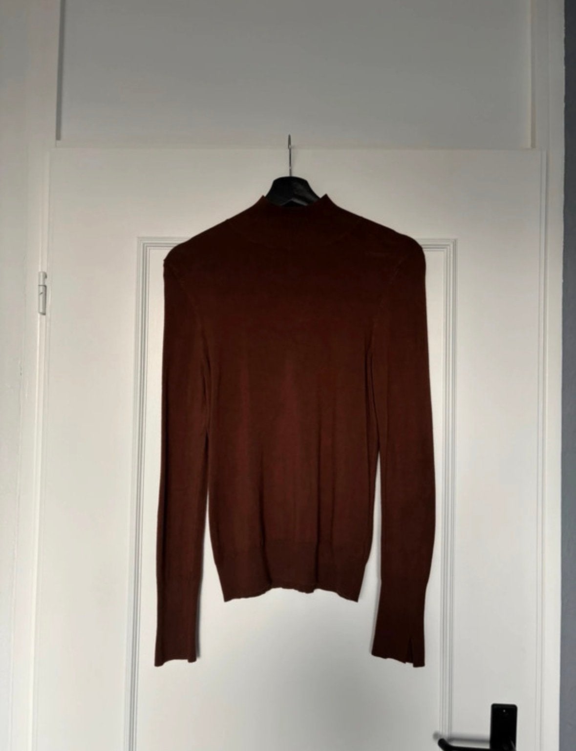 Zara Bruine Coltrui Maat S - Zo goed als nieuw, Kleding | Dames, Ophalen of Verzenden, Zo goed als nieuw, Maat 36 (S), Bruin