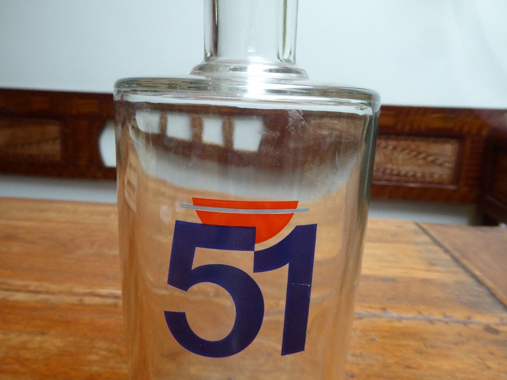Vintage waterfles, pastis 51, Ophalen of Verzenden, Gebruikt, Gebruiksvoorwerp
