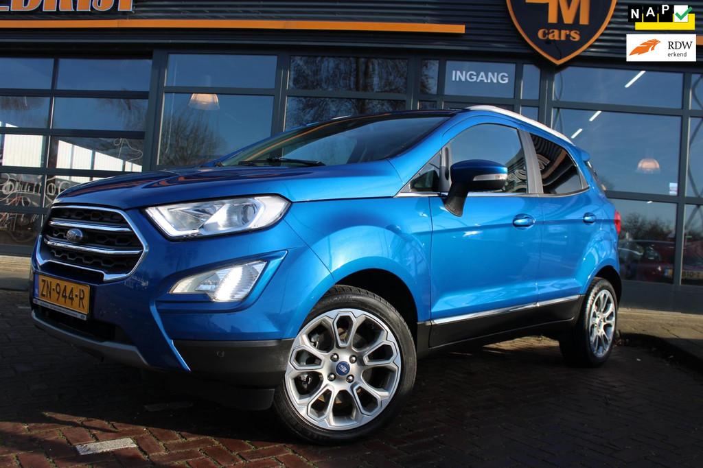 Ford EcoSport 1.0 EcoBoost | Camera | B&O | Stoel/Stuur Verw, Voorwielaandrijving, 125 pk, Gebruikt, Ecosport