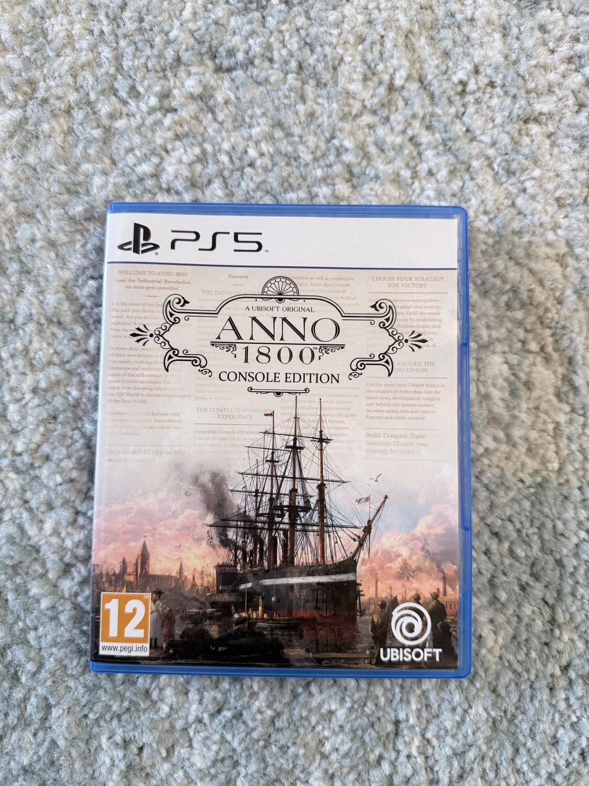Anno 1800 Console Edition PS5 - Zo goed als nieuw, Online, 1 speler, Ophalen of Verzenden, Zo goed als nieuw