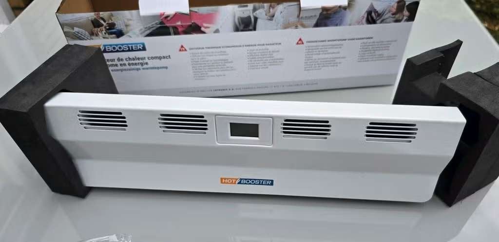 Radiatorventilator, automatisch aan/uit, oplaadbaar, zgan, Overige materialen, Overige stijlen, Ophalen of Verzenden, Zo goed als nieuw