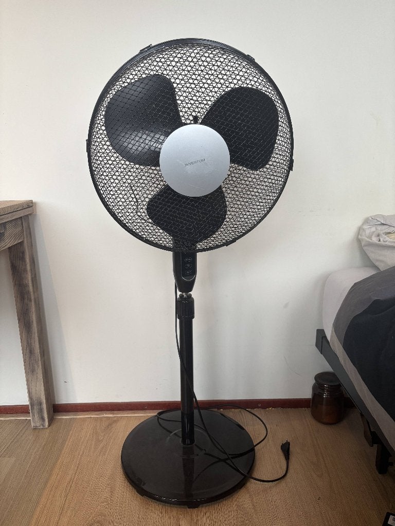 Ventilator, Witgoed en Apparatuur, Ventilatoren, Ophalen, Zo goed als nieuw, Statiefventilator