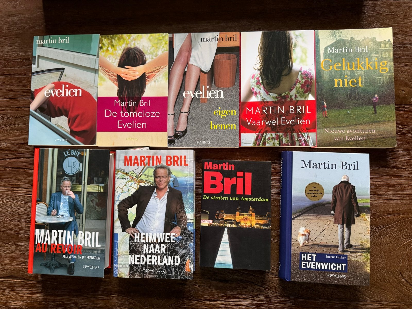 Martin Bril Boeken Collectie - 9Titels, Ophalen of Verzenden, Gelezen