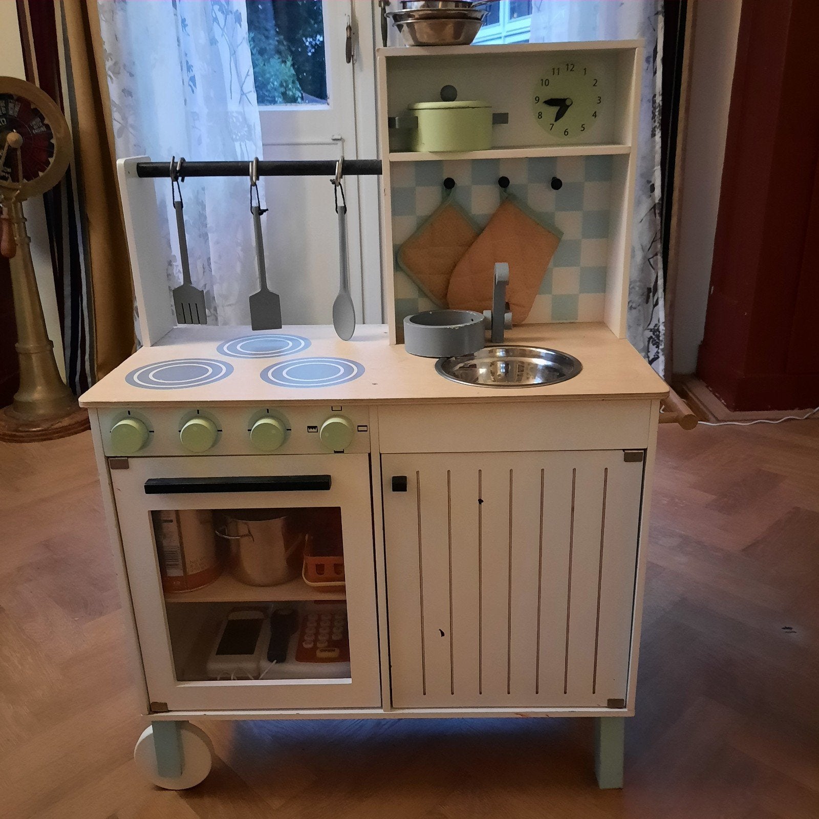 Houten speelkeukentje Pinolino, Ophalen, Gebruikt