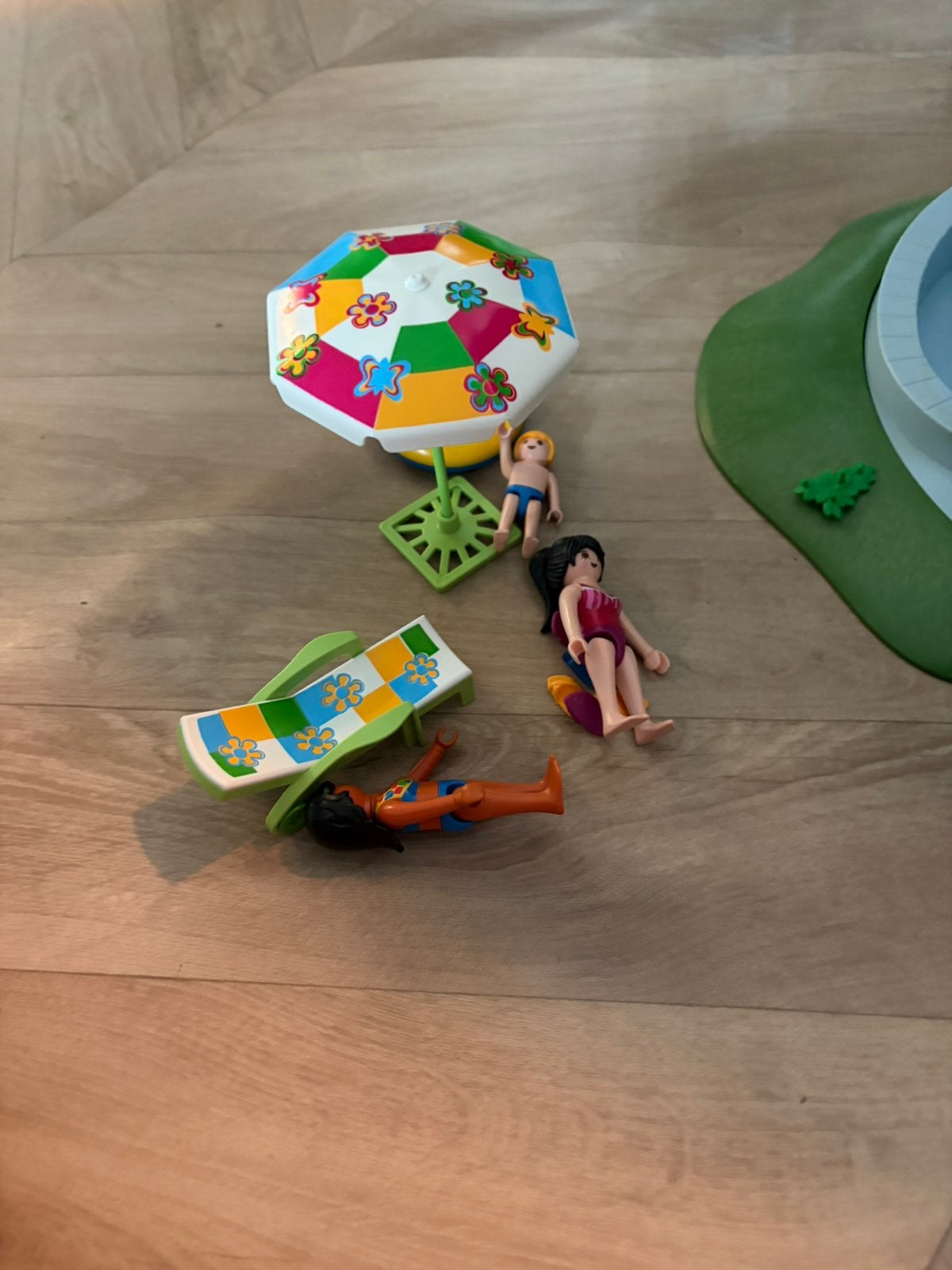 Playmobil zwembad set, Ophalen of Verzenden, Zo goed als nieuw