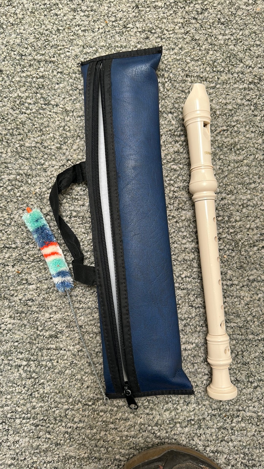 Yamaha kunststof Blokfluit, Ophalen of Verzenden, Zo goed als nieuw, Sopraan of Sopranino, Kunststof