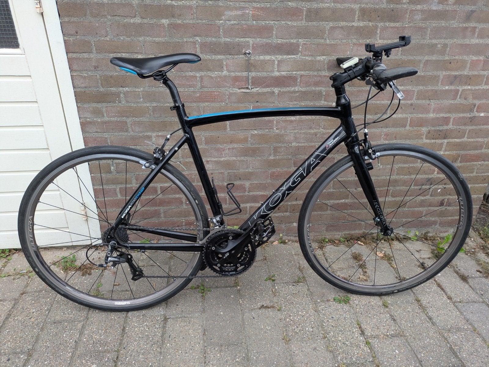 Koga Miyata Road Champ met Shimano Ultegra upgrades, Ophalen, 28 inch, Gebruikt, Velgrem