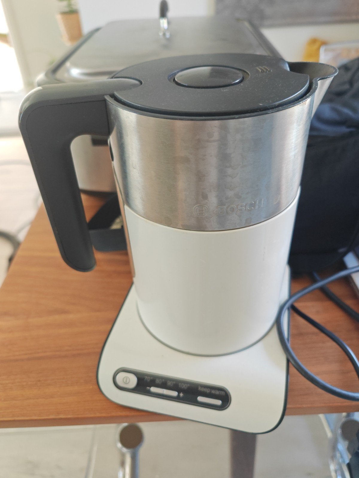 Bosch waterkoker defect, Witgoed en Apparatuur, 1 tot 2 liter, Ophalen, Gebruikt